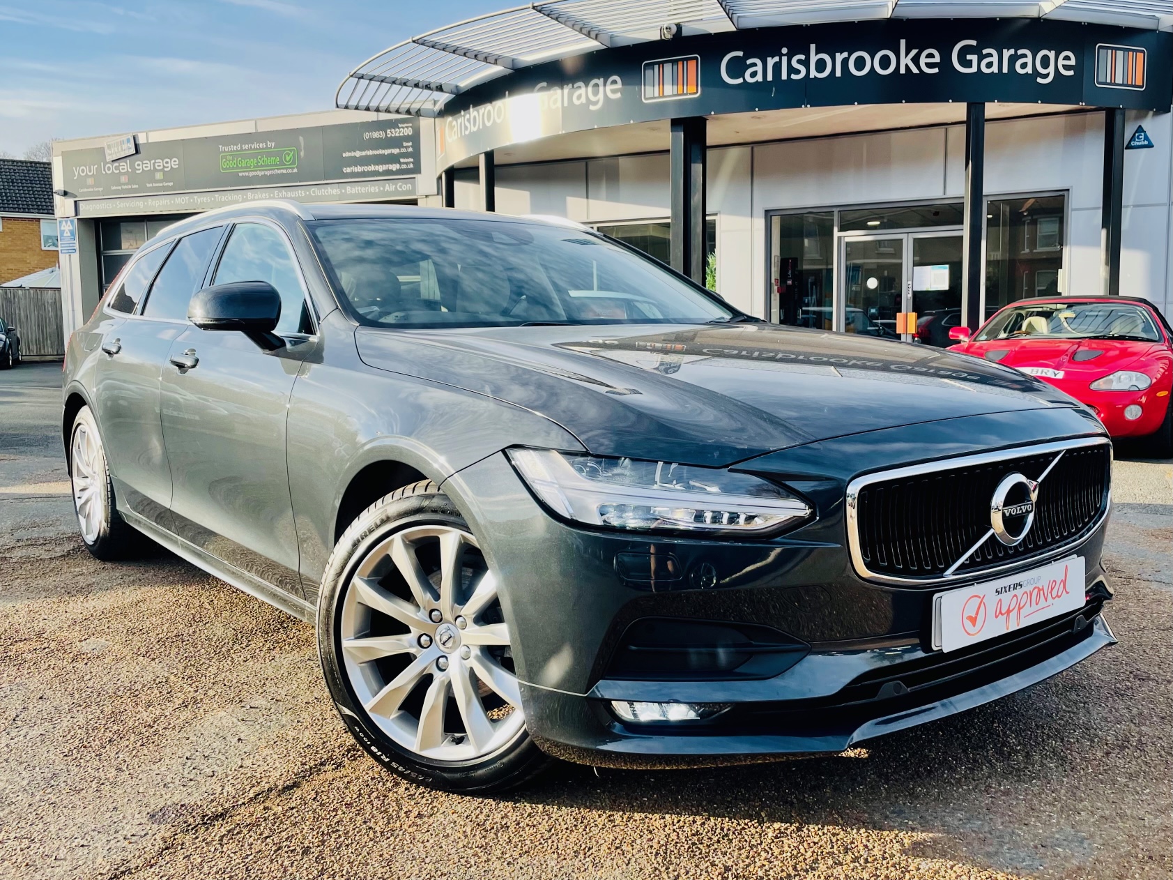 Car For Sale Volvo V90 Momentum - HW69SHW Sixers Group Image #0
