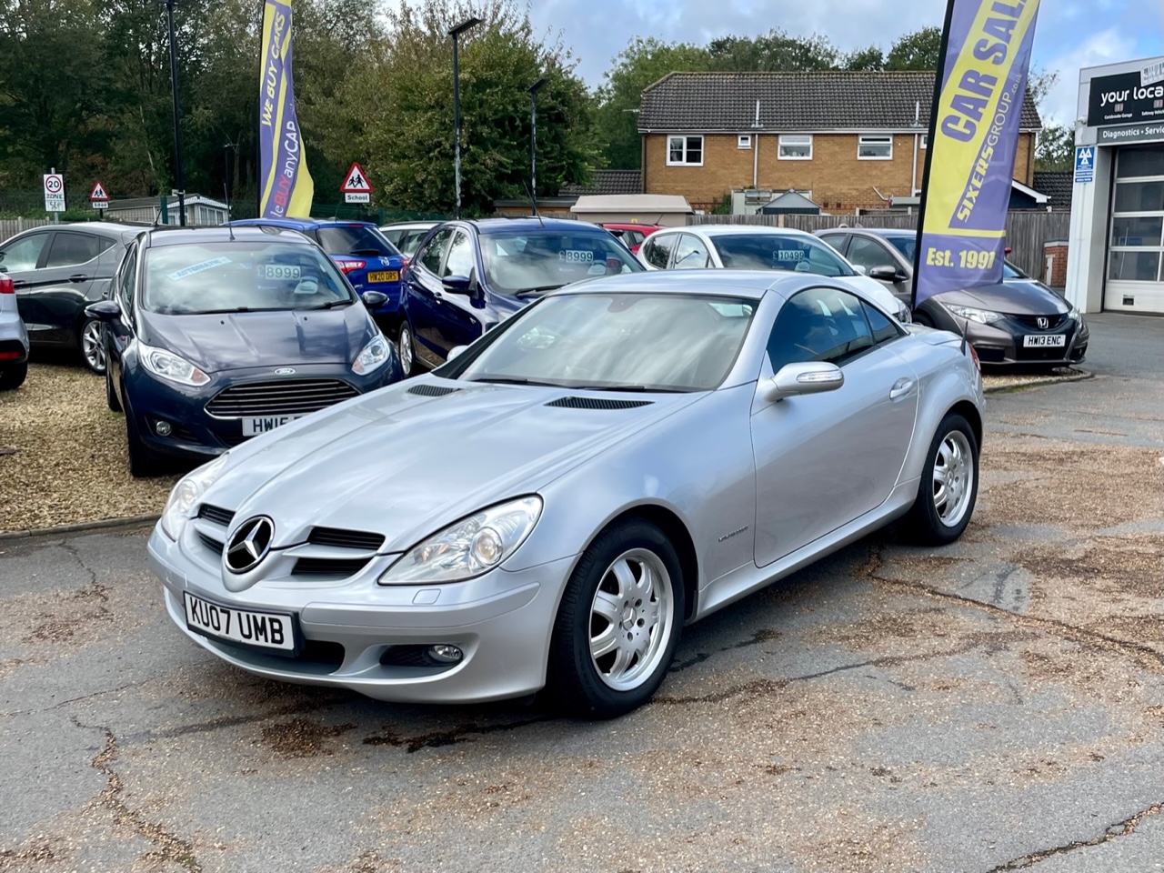 Car For Sale Mercedes SLK 200 K - KU07UMB Sixers Group Image #6