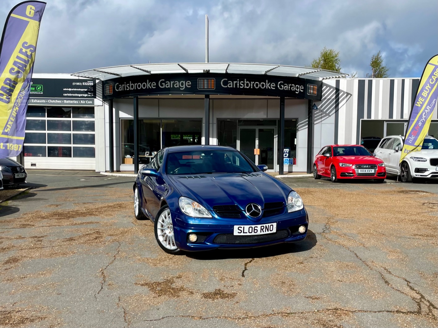 Car For Sale Mercedes SLK55 - SL06RNO Sixers Group Image #0