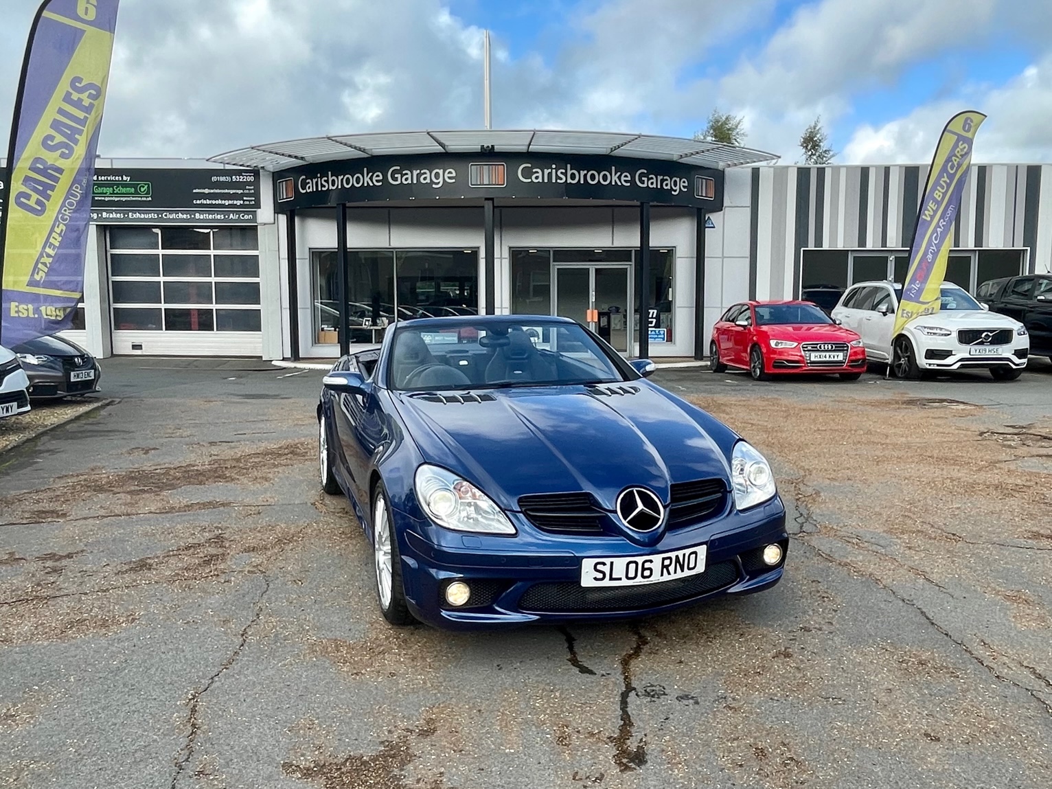 Car For Sale Mercedes SLK55 - SL06RNO Sixers Group Image #8