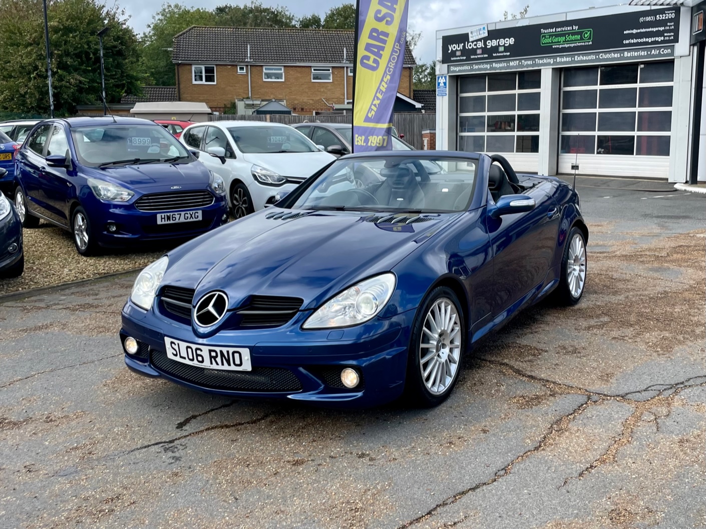 Car For Sale Mercedes SLK55 - SL06RNO Sixers Group Image #14