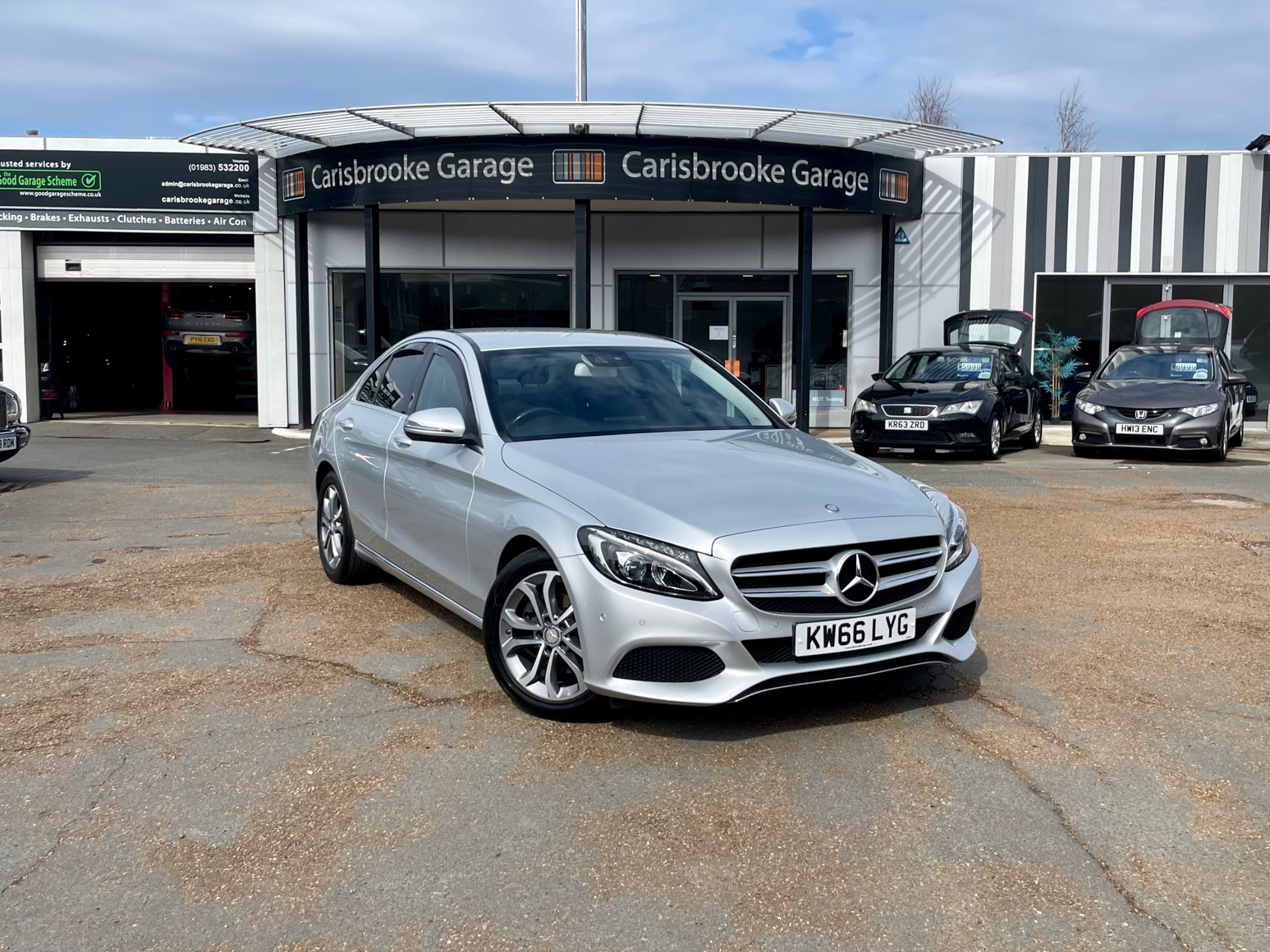 Car For Sale Mercedes C-Class - KW66LYG Sixers Group Image #0