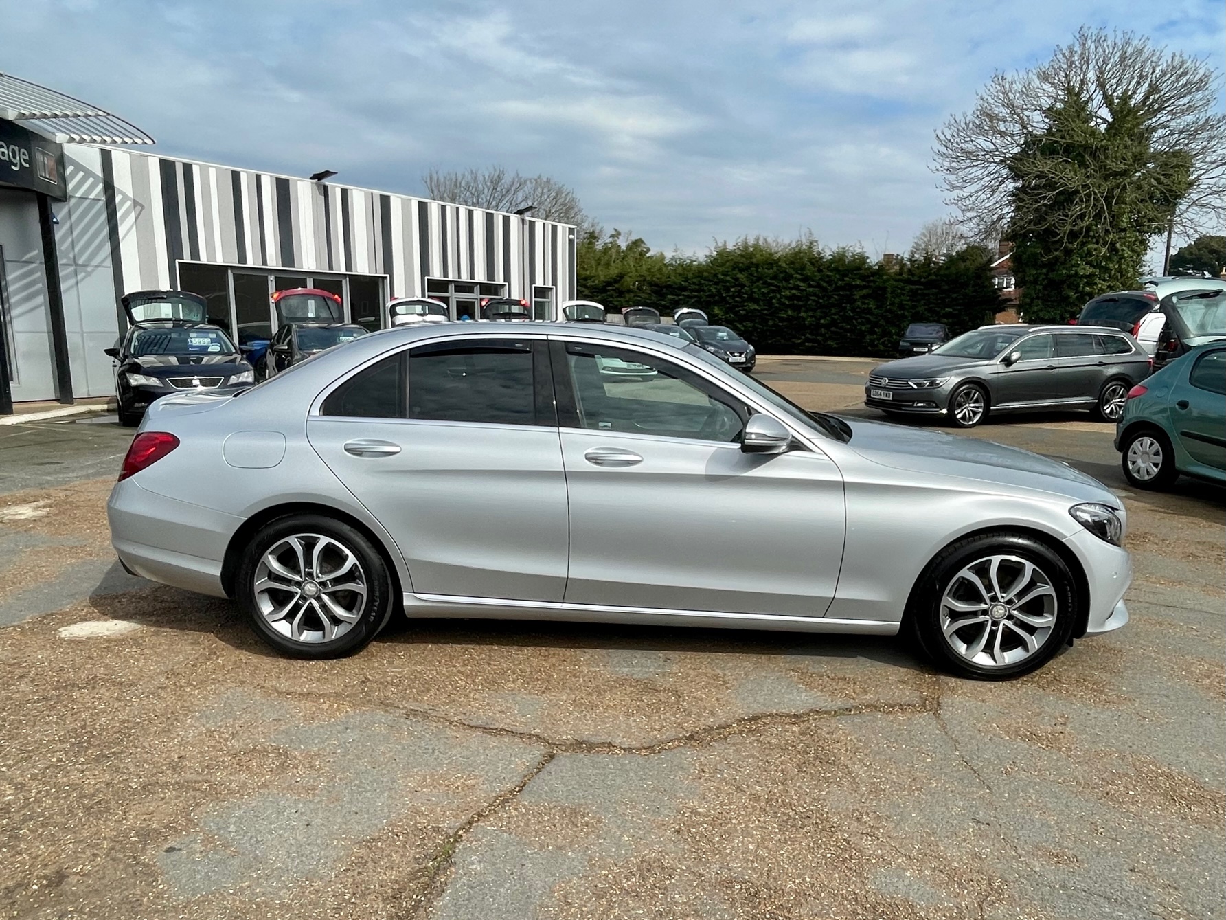 Car For Sale Mercedes C-Class - KW66LYG Sixers Group Image #1