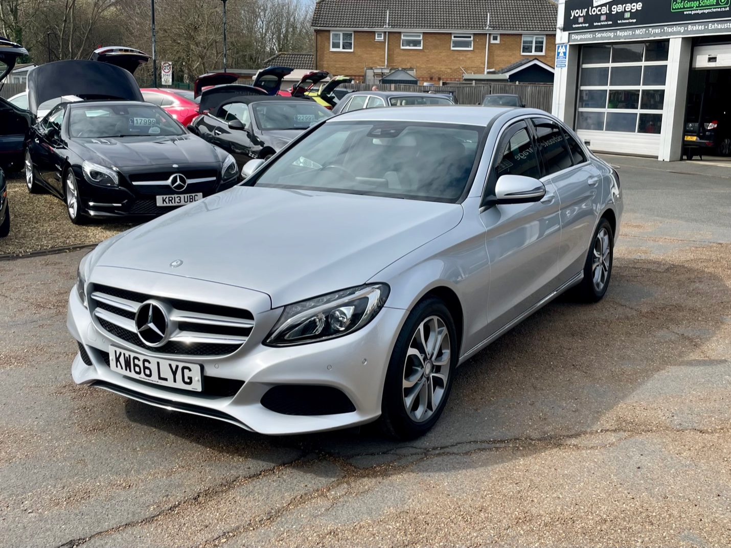 Car For Sale Mercedes C-Class - KW66LYG Sixers Group Image #6